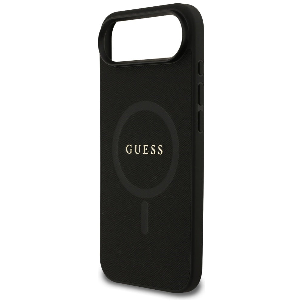 Guess - Saffiano Classic Logo MagSafe (GUHMP17MPSAHMCK) - iPhone 17 Air - Black