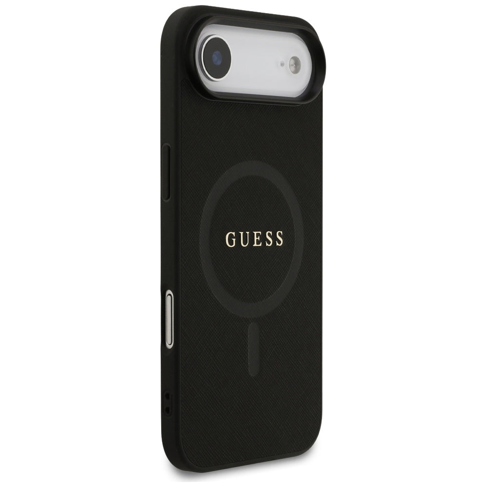 Guess - Saffiano Classic Logo MagSafe (GUHMP17MPSAHMCK) - iPhone 17 Air - Black