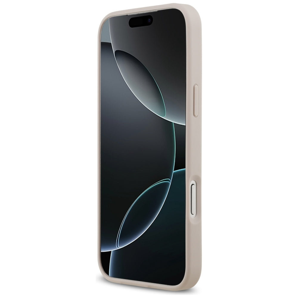 Husa pentru iPhone 17 Pro Max - Guess Hardcase 4G Ring Stand (GUHCP17X4GMRPI) - Pink