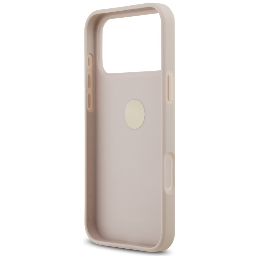 Husa pentru iPhone 17 Pro Max - Guess Hardcase 4G Ring Stand (GUHCP17X4GMRPI) - Pink