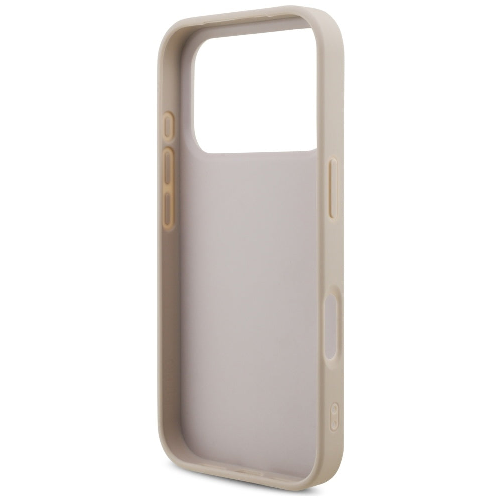 Guess Husa de protectie Guess Hardcase 4G Classic Logo with Strap (GUHCP17LP4GMGSP) compatibil cu iPhone 17 Pro, Roz – i