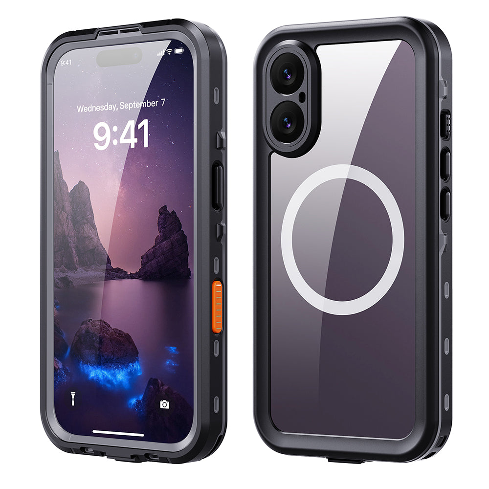 ShellBox - Waterproof IP68 Case - iPhone 17 - Black