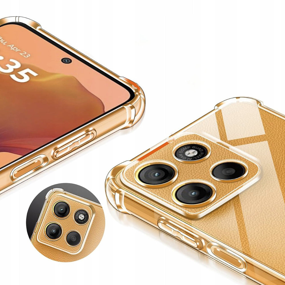 TechSuit Husa de protectie Techsuit Shockproof Clear Silicone MagSafe compatibil cu Motorola Moto G15 / G15 Power / G17 