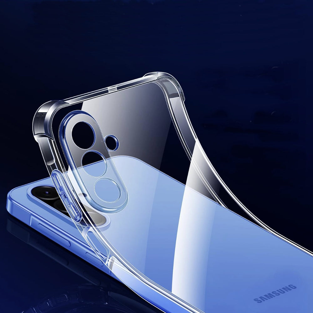 Techsuit - Shockproof Clear Silicone MagSafe - Samsung Galaxy A17 5G / A17 4G - Clear