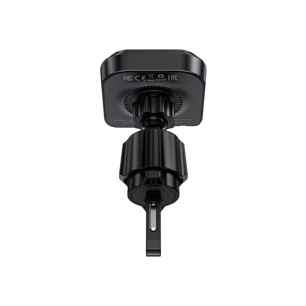 Acefast - Car Holder with Wireless Charging (D32) - for iPhone, MagSafe, Retractable Cable, for Air Vent, USB-C, 85cm - 