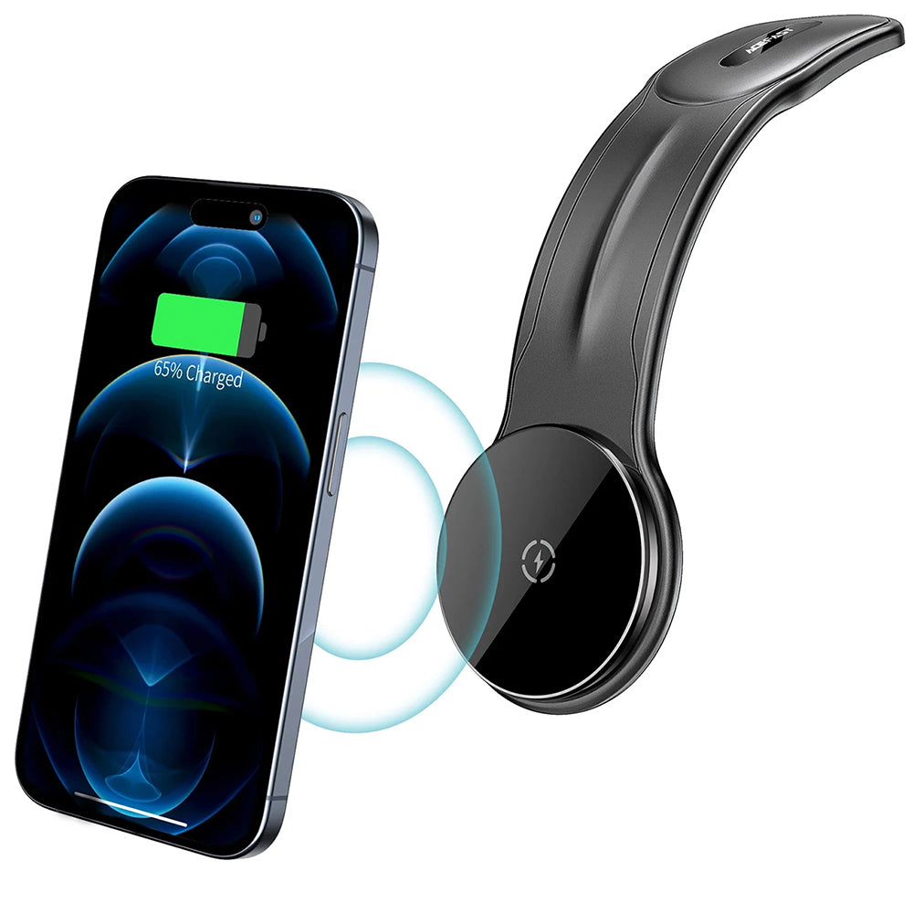 Acefast - Car Holder with Wireless Charging (D21) - MagSafe, for Dashboard, Magnetic Grip, Fast Charging, 9V/3A, 15W - B
