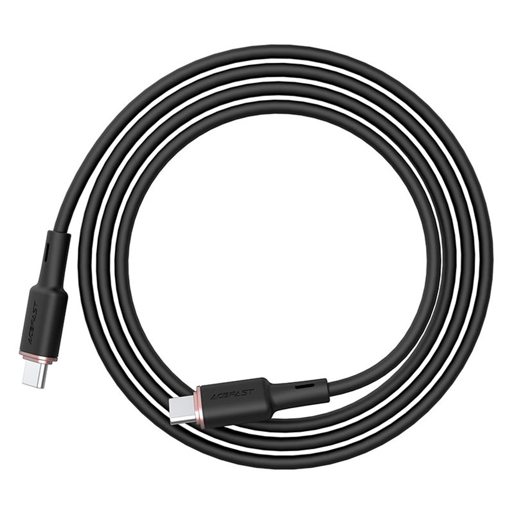 Acefast - Data Cable (C2-03) - Type-C to Type-C, 60W, 3A, Fast Charging, 1.2m - Black