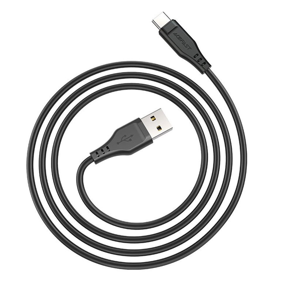 Acefast - Data Cable (C3-03) - USB to Type-C, 60W, 3A, Fast Charging, 1.2m - White