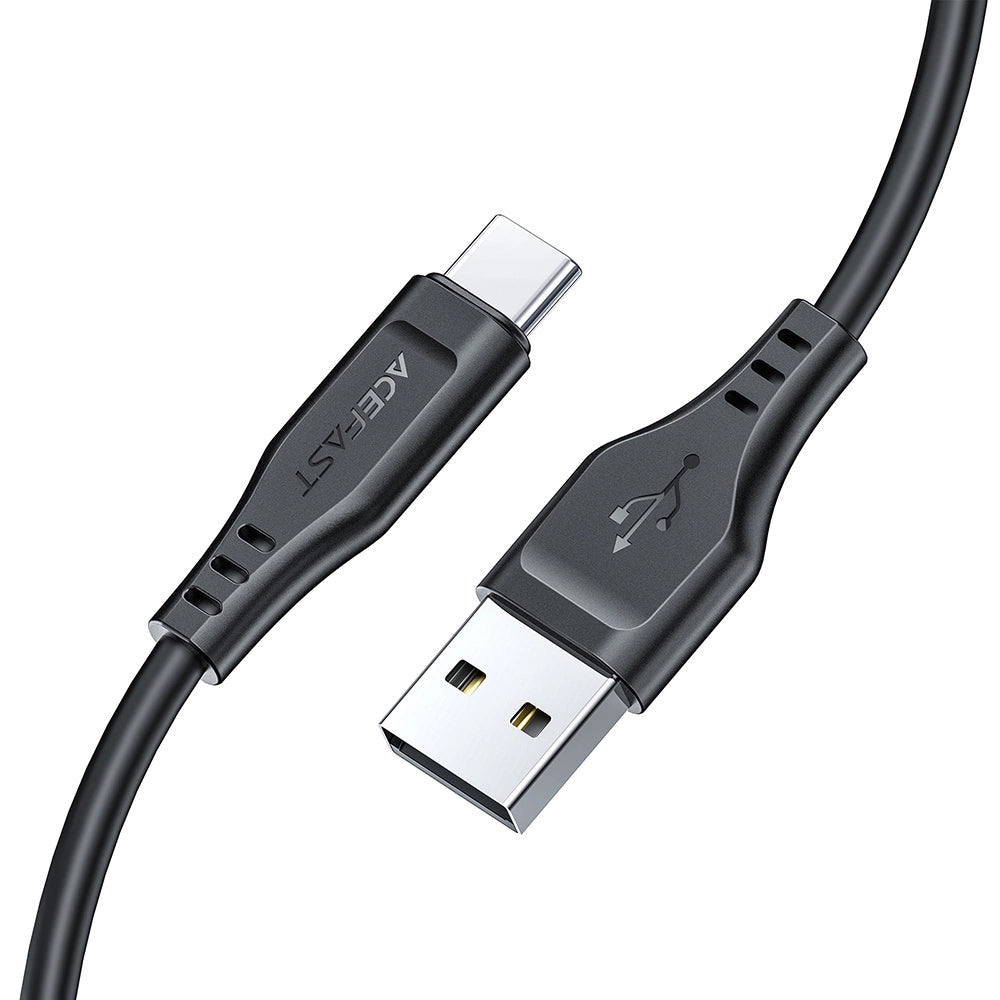 Acefast - Data Cable (C3-03) - USB to Type-C, 60W, 3A, Fast Charging, 1.2m - White