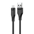 Acefast Cablu Acefast (C3-09), USB to Micro-USB, 2.4A, 480Mbps, 1.2m, Negru