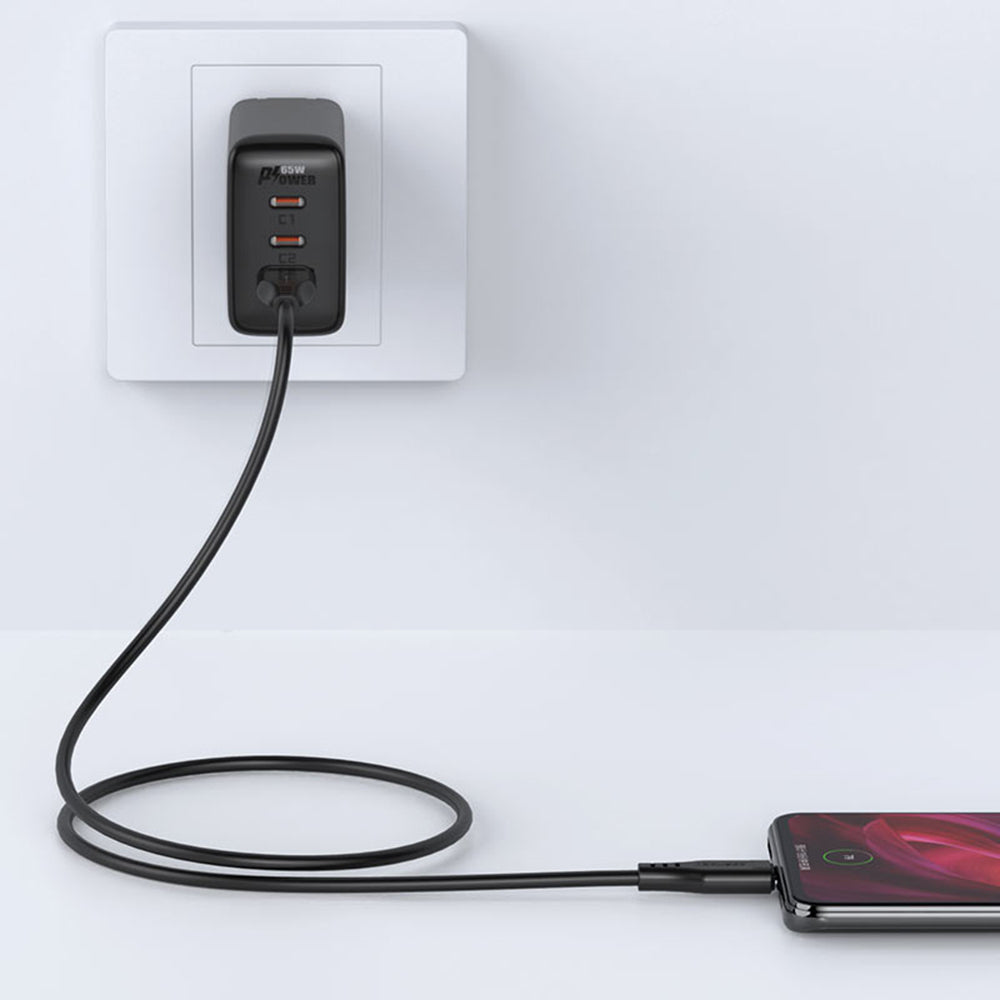 Acefast Cablu Acefast (C3-09), USB to Micro-USB, 2.4A, 480Mbps, 1.2m, Negru – imagine 4