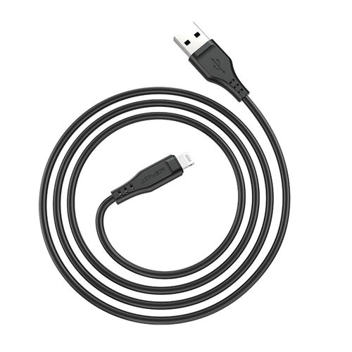 Acefast - Data Cable (C3-02) - USB to Lightning, 2.4A, 480Mbps, MFi Certification, 1.2m - Black