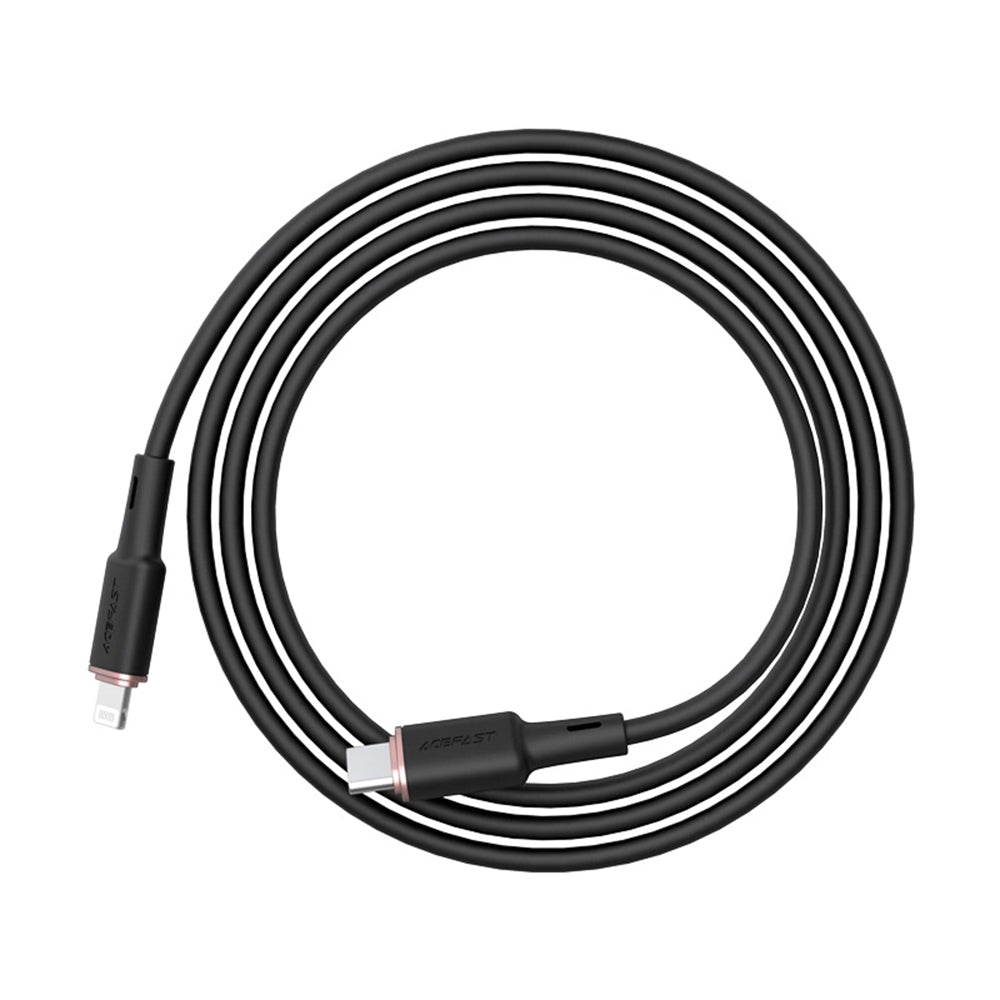 Acefast - Data Cable (C2-01) - Type-C to Lightning, 30W, 3A, Fast Charging, MFi Certification, 1.2m - Black