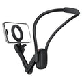 Acefast - Neck Phone Holder (E32) - Magnetic Grip for GoPro, Phone, 360° Adjustable, Secure Fit, Strong Magnets - Black