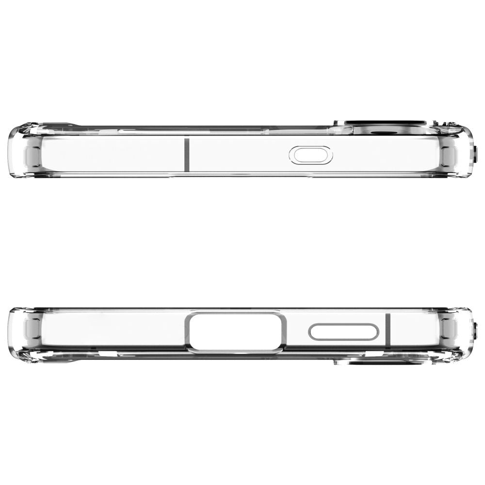 Spigen Husa de protectie Spigen Ultra Hybrid MagSafe (ACS10027) compatibil cu Samsung Galaxy S25 FE, Transparent / White