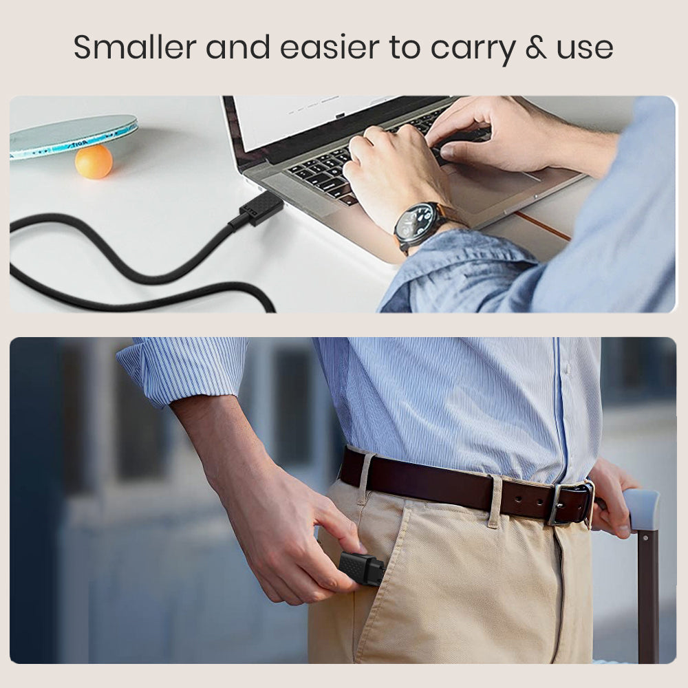 Lito Incarcator Lito (LC15L), with Lightning Cable Included, Type-C, USB Output, PD20W, GaN, PC Fireproof, EU Plug, Negr