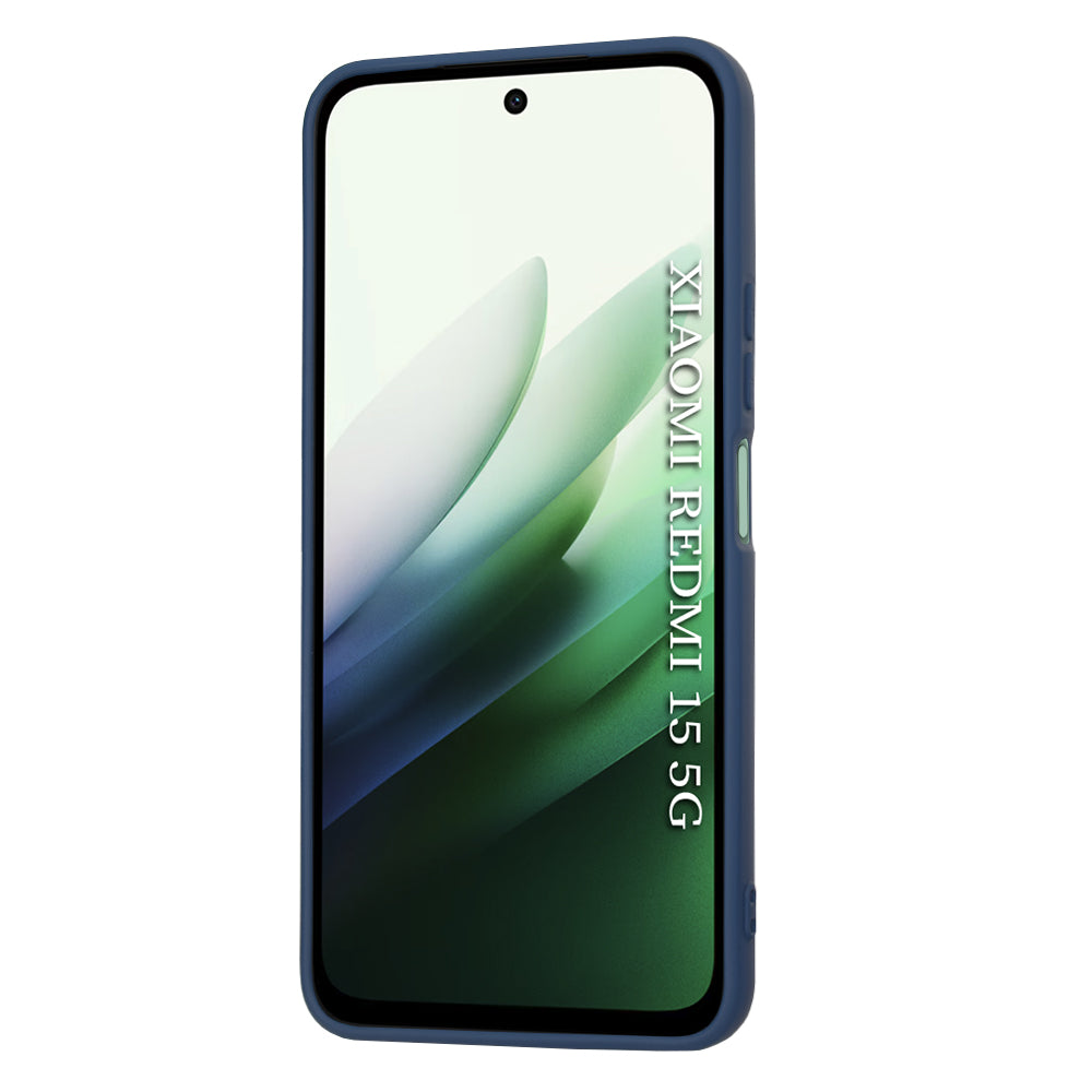 Techsuit - SoftFlex - Xiaomi Redmi 15 4G / Redmi 15 5G - Navy Blue