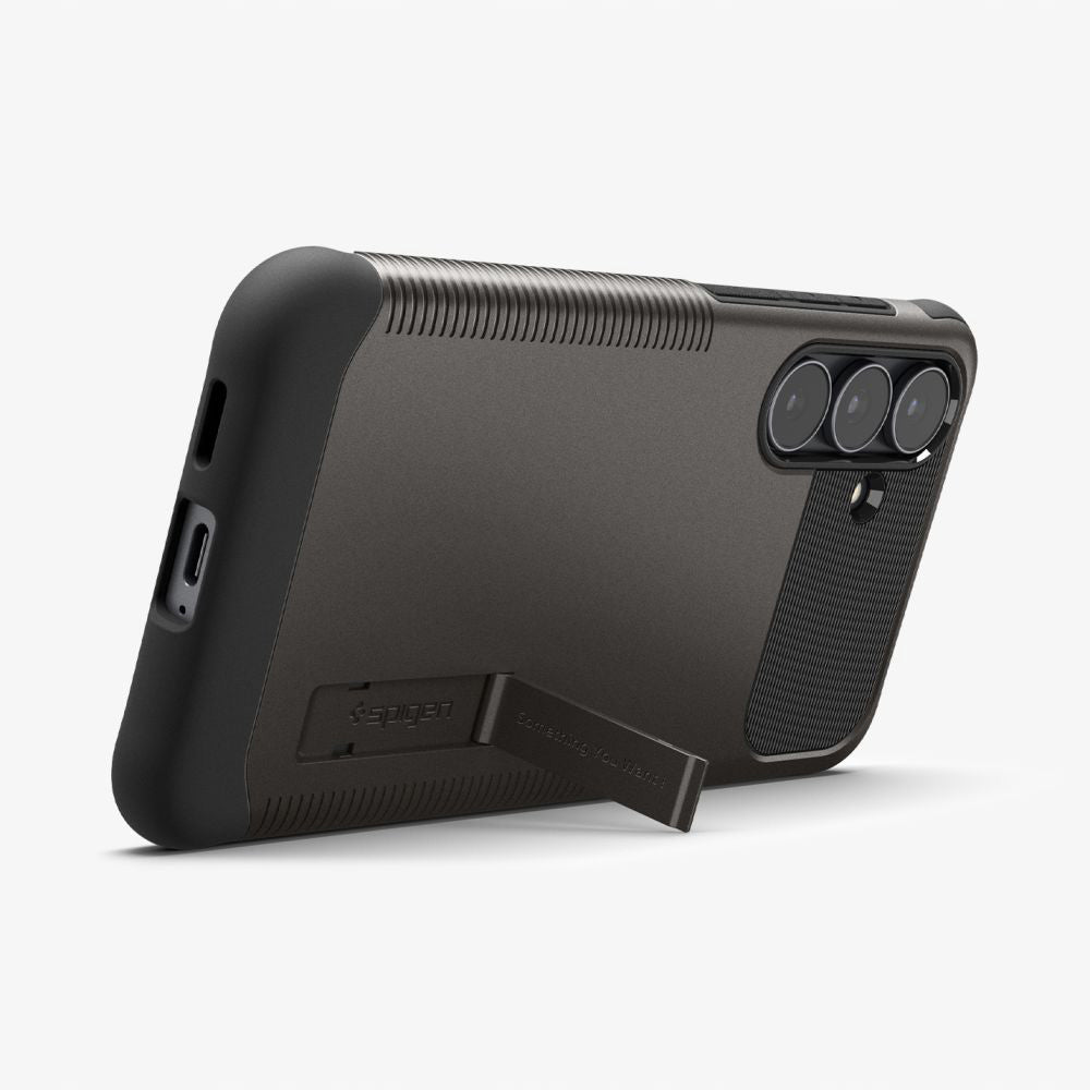 Spigen - Slim Armor MagSafe (ACS10230) - Samsung Galaxy S25 FE - Gunmetal