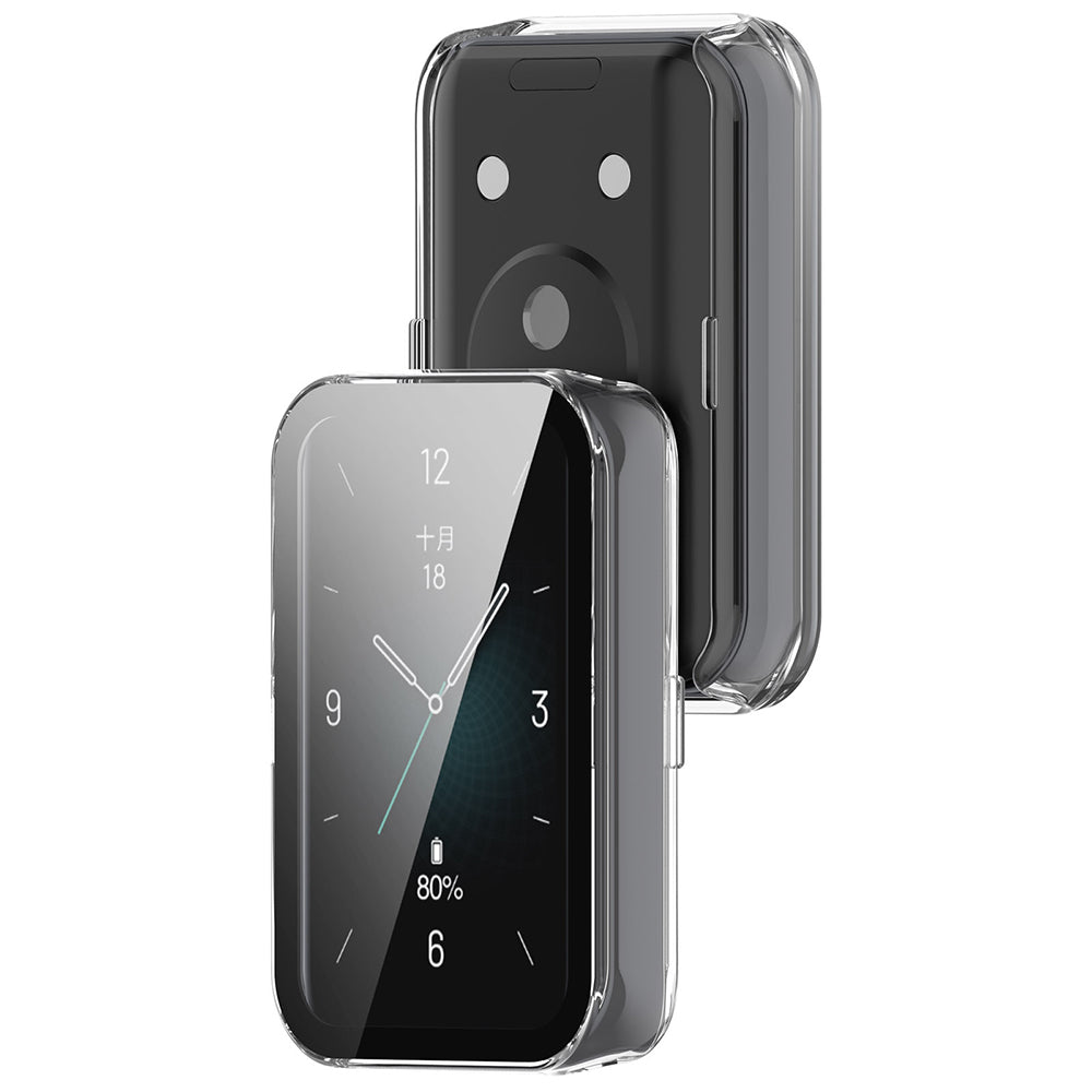 Techsuit - Defense360 Pro + Screen Protector - Honor Band 10 / Band 9 - Clear