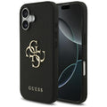 Husa pentru iPhone 17 - Guess Hardcase 4G Grained Big and Classic Logo (GUHCP17SPGT4MBK) - Black