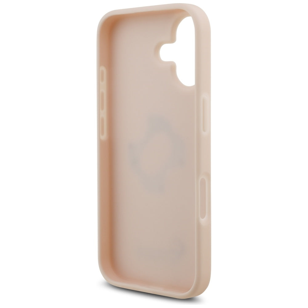 Husa pentru iPhone 17 - Guess Hardcase 4G Grained Big and Classic Logo (GUHCP17SPGT4MBP) - Pink