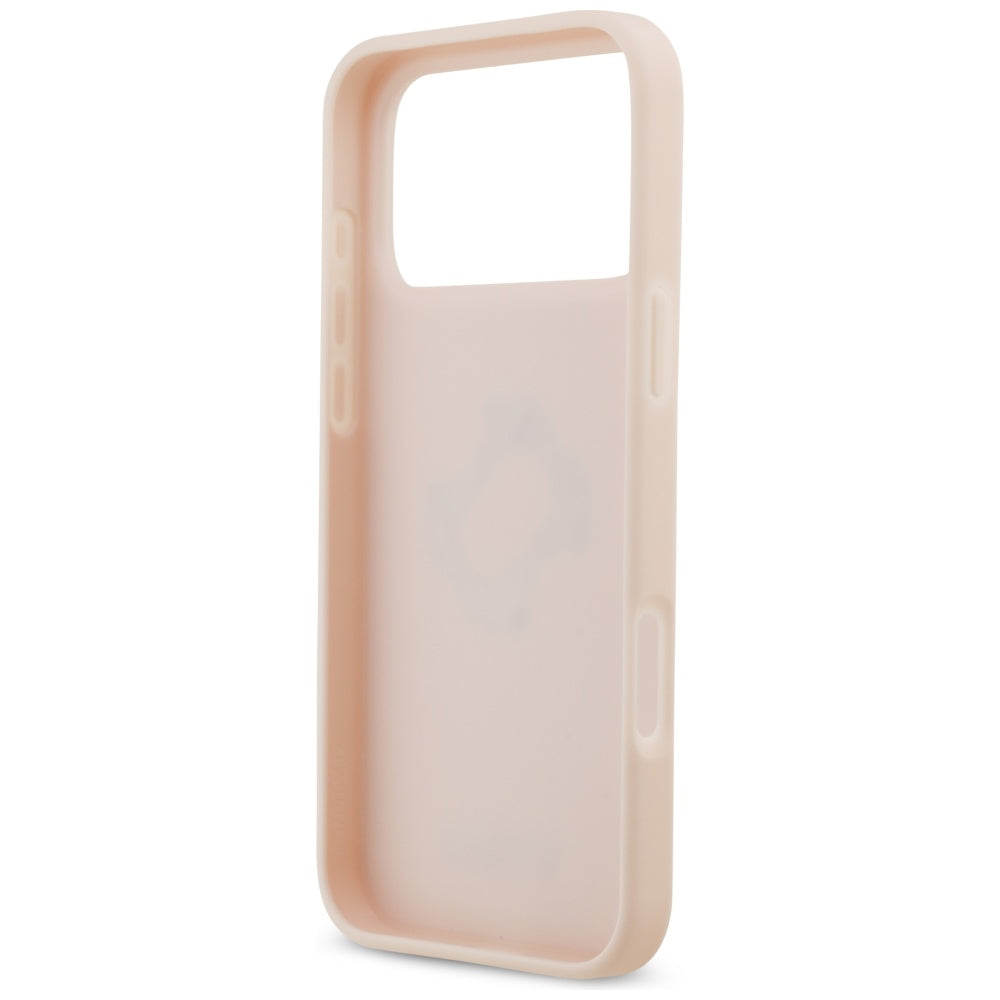 Husa pentru iPhone 17 Pro Max - Guess Hardcase 4G Grained Big and Classic Logo (GUHCP17XPGT4MBP) - Pink