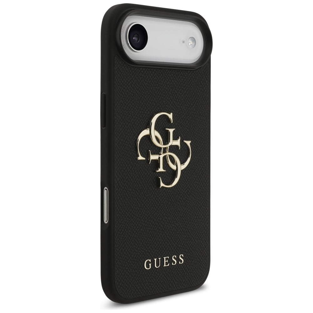 Husa pentru iPhone 17 Air - Guess Hardcase 4G Grained Big and Classic Logo (GUHCP17MPGT4MBK) - Black