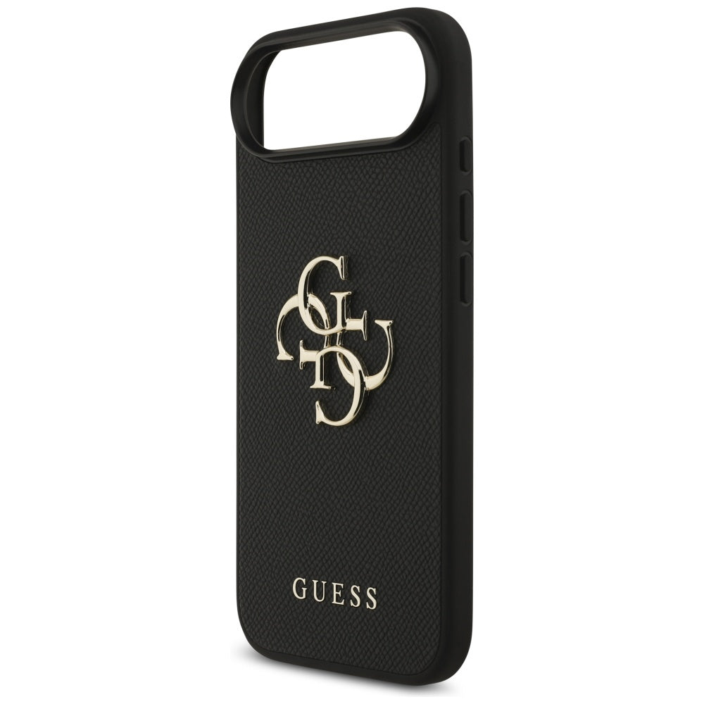Husa pentru iPhone 17 Air - Guess Hardcase 4G Grained Big and Classic Logo (GUHCP17MPGT4MBK) - Black