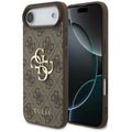 Husa pentru iPhone 17 Air - Guess Hardcase 4G Big Logo (GUHCP17M4GMGBR) - Brown
