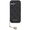 Husa pentru iPhone 17 - Guess Hardcase 4G Charm Cradle MagSafe (GUHMP17SGF4GCK) - Black