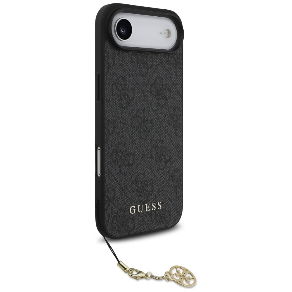 Husa pentru iPhone 17 Air - Guess Hardcase 4G Charm Cradle MagSafe (GUHMP17MGF4GCK) - Black