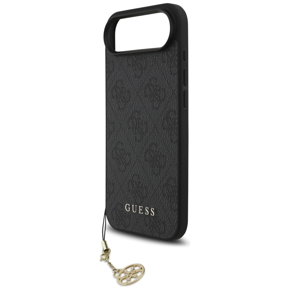 Husa pentru iPhone 17 Air - Guess Hardcase 4G Charm Cradle MagSafe (GUHMP17MGF4GCK) - Black
