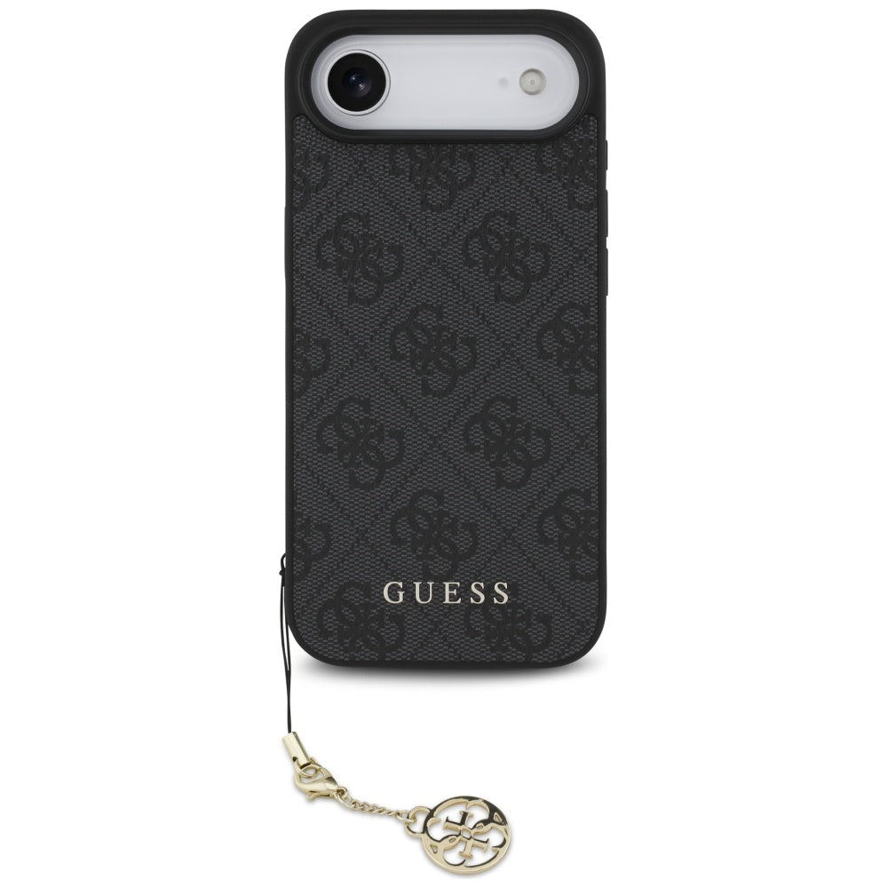 Husa pentru iPhone 17 Air - Guess Hardcase 4G Charm Cradle MagSafe (GUHMP17MGF4GCK) - Black