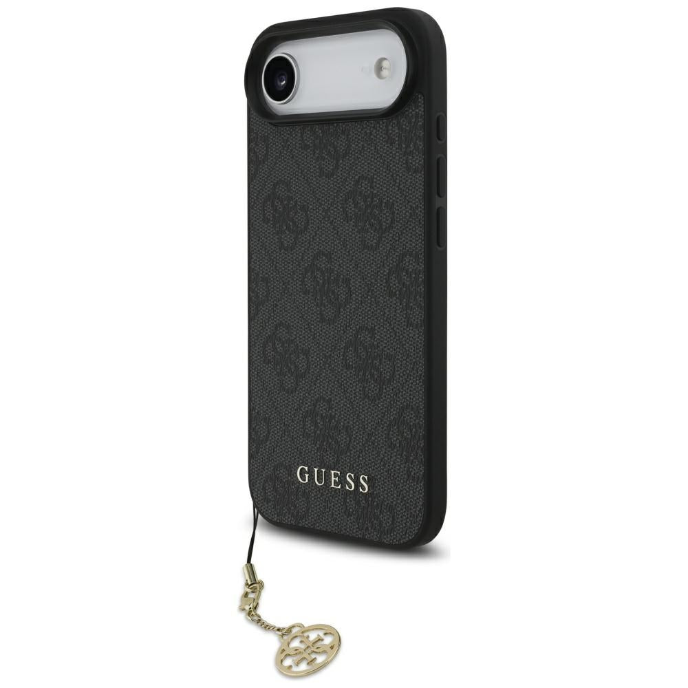 Husa pentru iPhone 17 Air - Guess Hardcase 4G Charm Cradle MagSafe (GUHMP17MGF4GCK) - Black