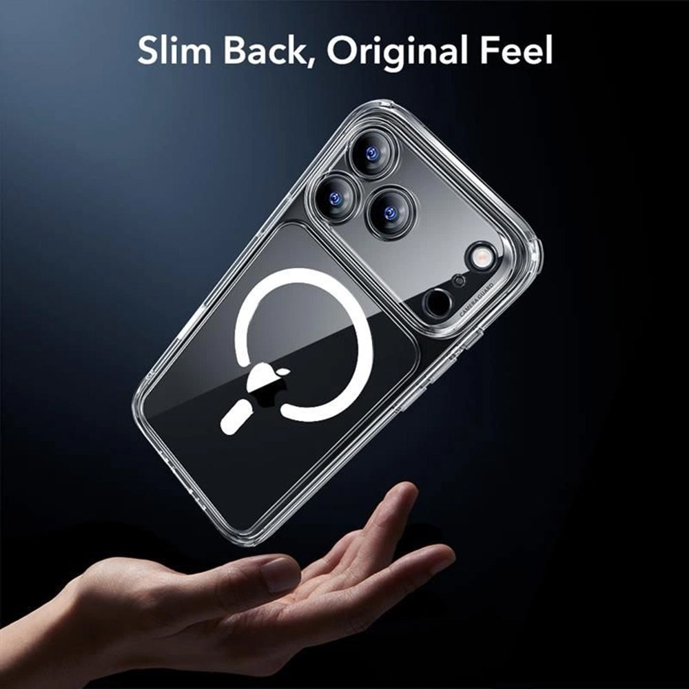ESR - Classic Hybrid HaloLock [Included Screen Protector] - iPhone 17 Pro - Clear