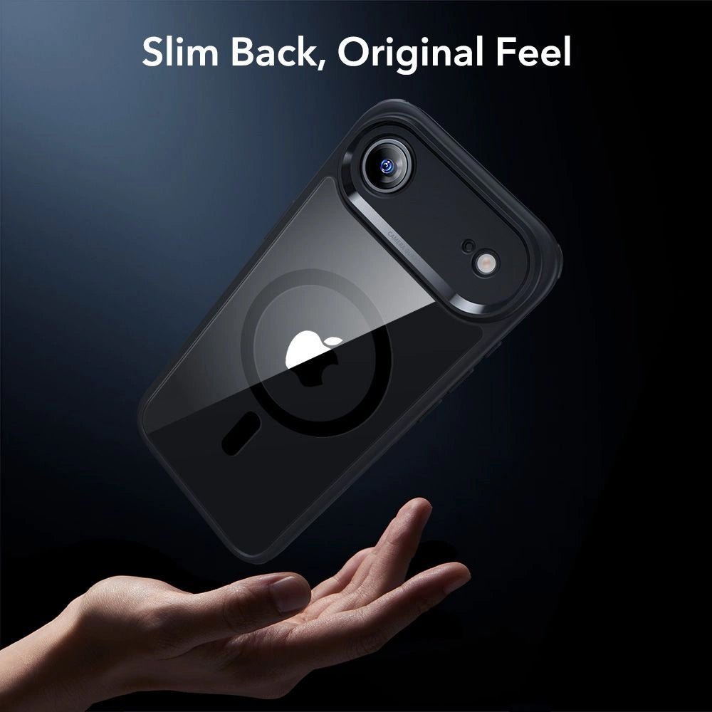 ESR - Classic Hybrid HaloLock [Included Screen Protector] - iPhone 17 Air - Clear Black