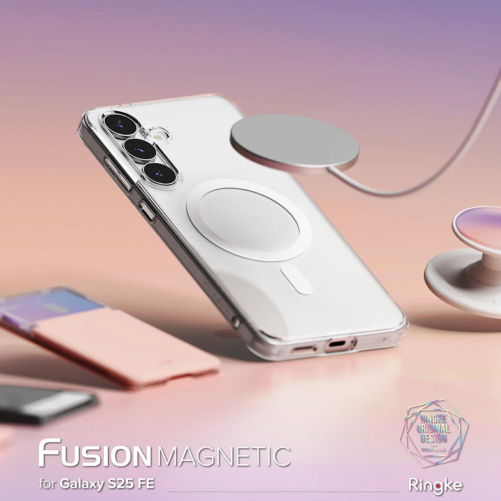 Ringke - Fusion MagSafe - Samsung Galaxy S25 FE - Clear