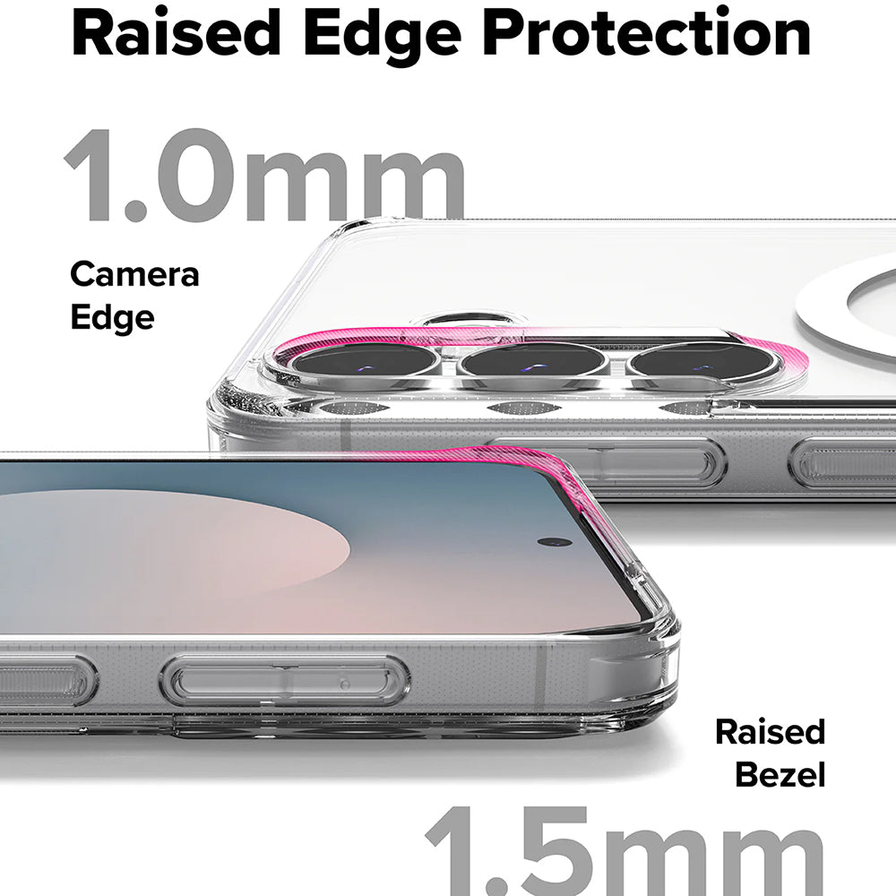 Ringke - Fusion MagSafe - Samsung Galaxy S25 FE - Clear