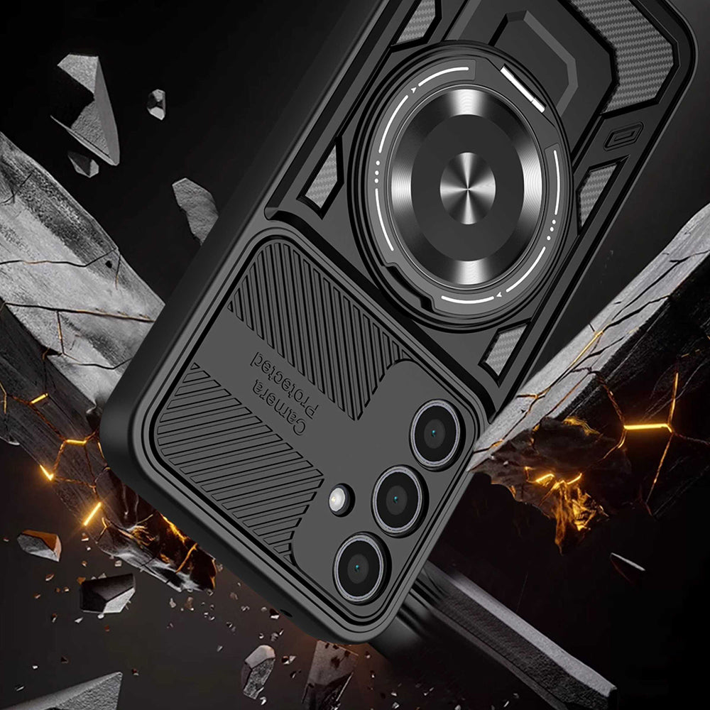 Techsuit - RuggedCam - Samsung Galaxy A17 5G / A17 4G / M17 / F17 - Blue