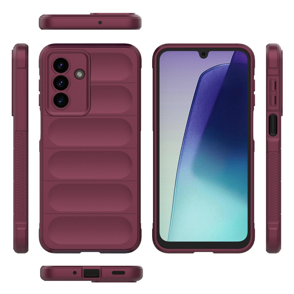 Techsuit - Magic Shield - Samsung Galaxy A17 5G / A17 4G / M17 / F17 - Bordeaux