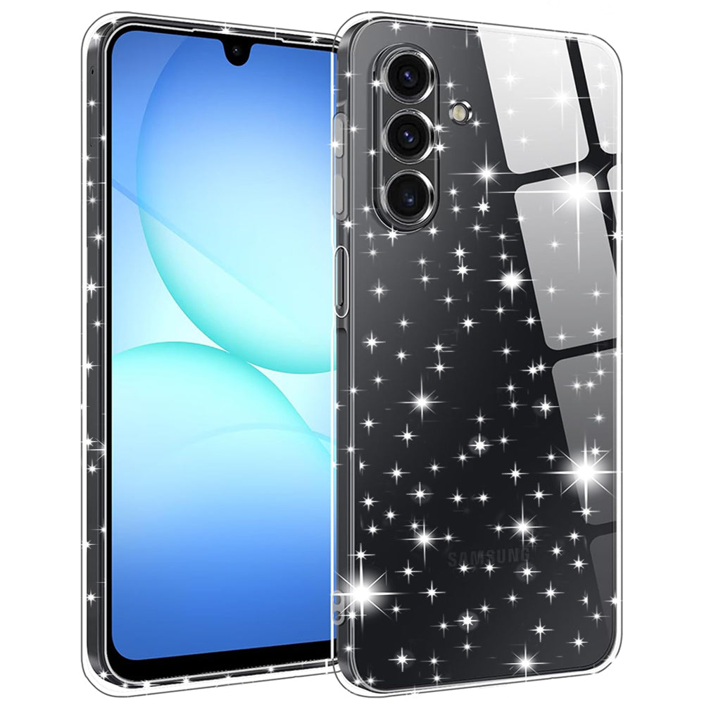 Techsuit - SparkleSkin Series - Samsung Galaxy A17 5G / A17 4G / M17 / F17 - Clear