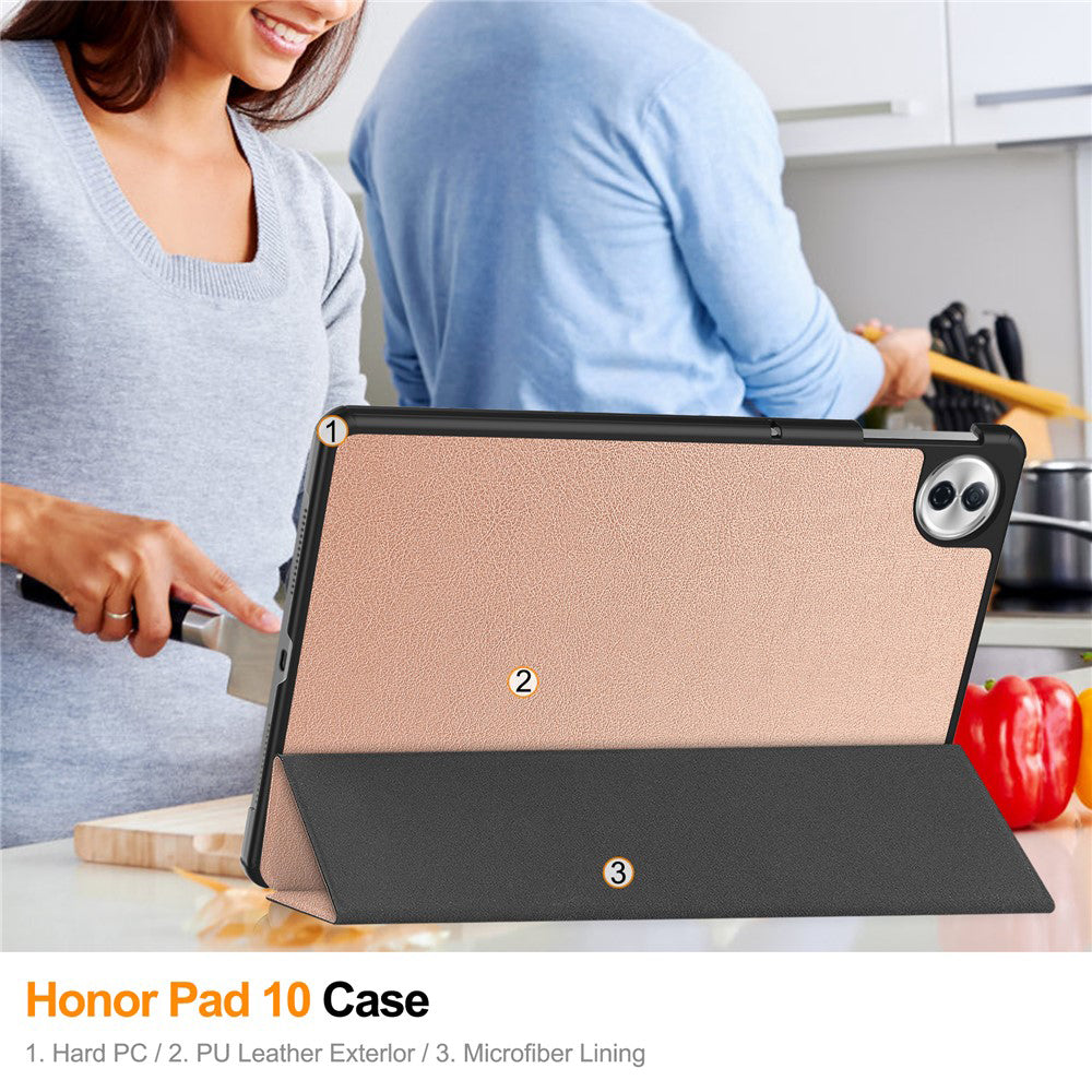 Techsuit - FoldPro - Honor Pad 10 - Rose Gold