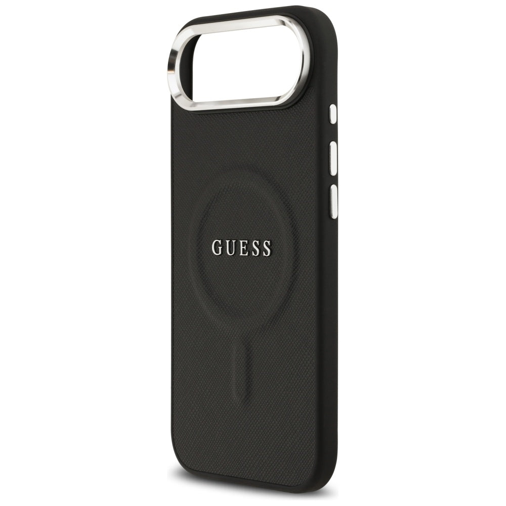 Husa pentru iPhone 17 Air - Guess Hardcase Classic Logo MagSafe (GUHMP17MPSAREGSK) - Black