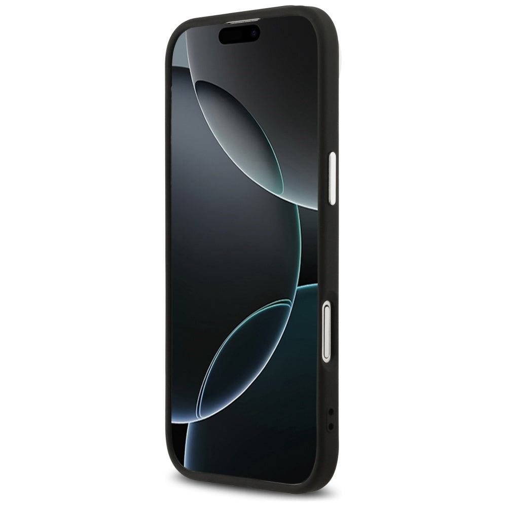 Husa pentru iPhone 17 Air - Guess Hardcase Classic Logo MagSafe (GUHMP17MPSAREGSK) - Black