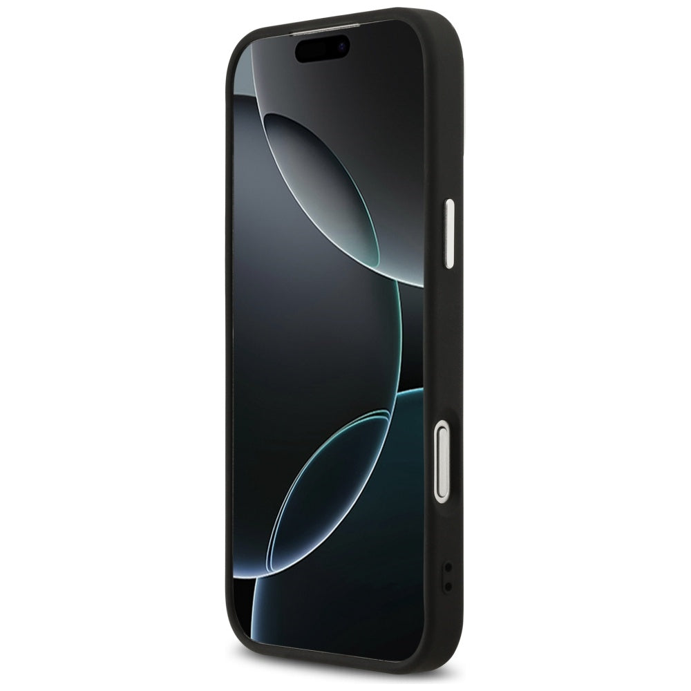 Husa pentru iPhone 17 Pro Max - Guess Hardcase Classic Logo MagSafe (GUHMP17XPSAREGSK) - Black