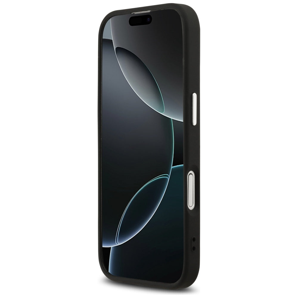 Husa pentru iPhone 17 - Guess Hardcase Classic Logo MagSafe (GUHMP17SPSAREGSK) - Black