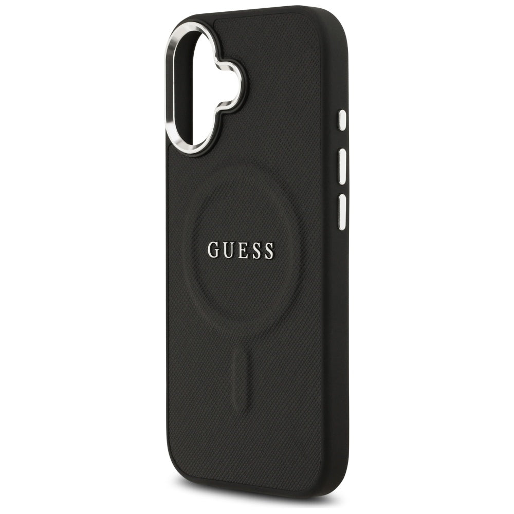 Husa pentru iPhone 17 - Guess Hardcase Classic Logo MagSafe (GUHMP17SPSAREGSK) - Black