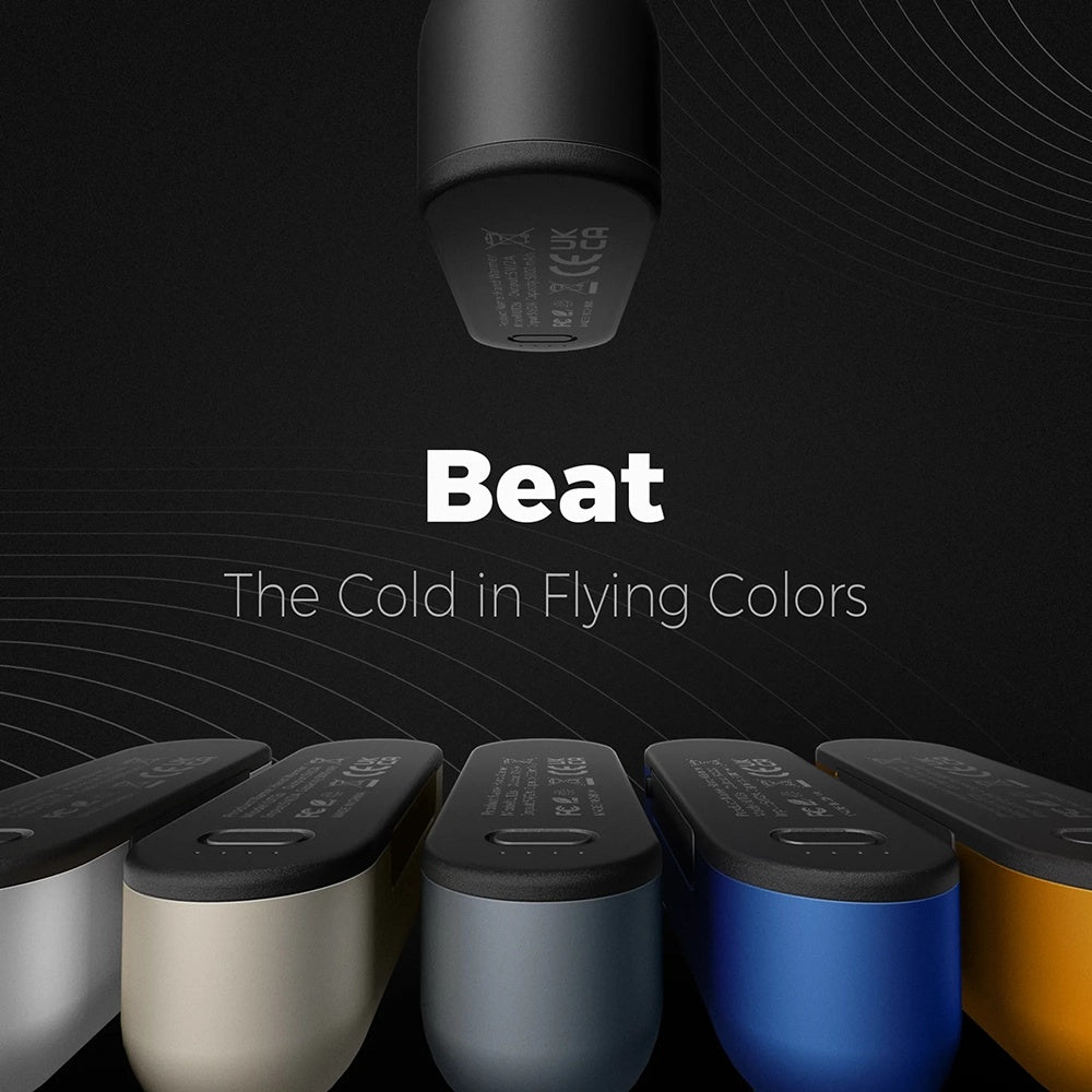 Ocoopa - Hand Warmer UT2s (UT2S-BU) - Type-C, with Power Bank, Electric, Magnetic Design, MagTwins, 2x 5000mAh - Blue