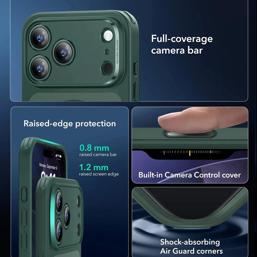 ESR - Classic Hybrid HaloLock - iPhone 17 Pro Max - Frosted Green