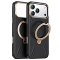 Torras Husa de protectie Torras QPRO Leather Series compatibil cu iPhone 17 Pro, Negru